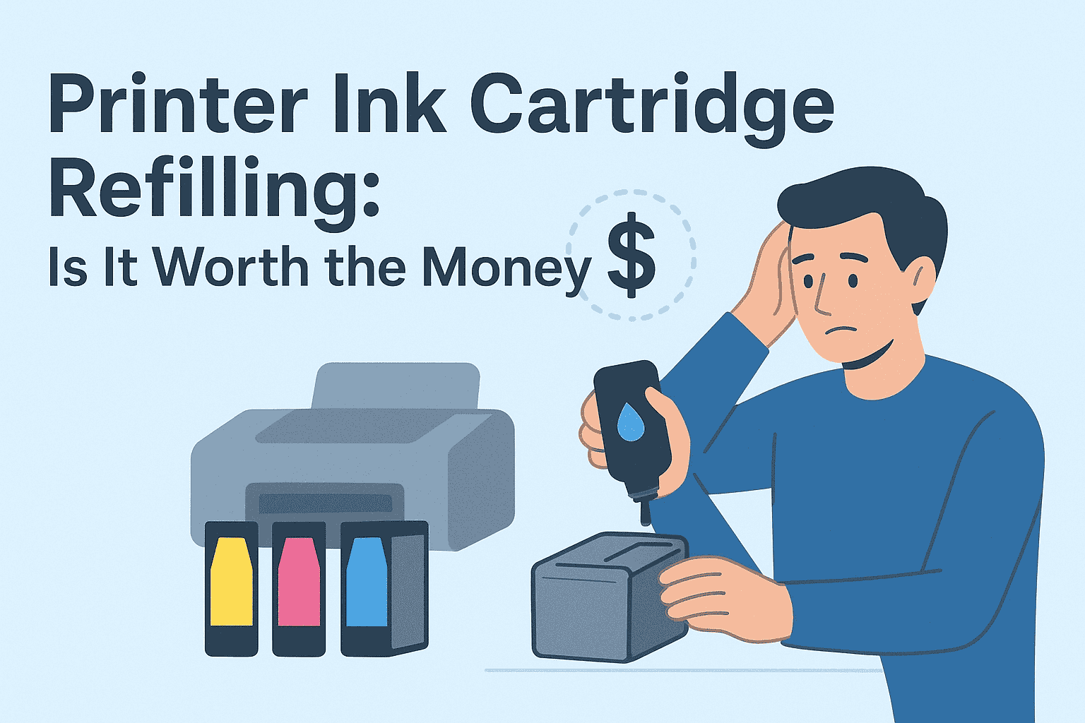 Printer Ink Cartridge Refilling