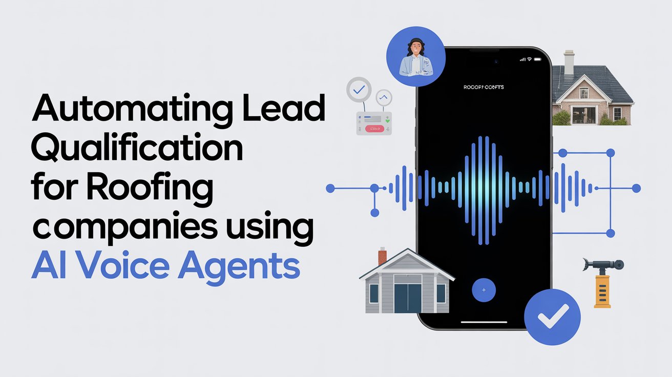 AI voice agent for roofing businesses