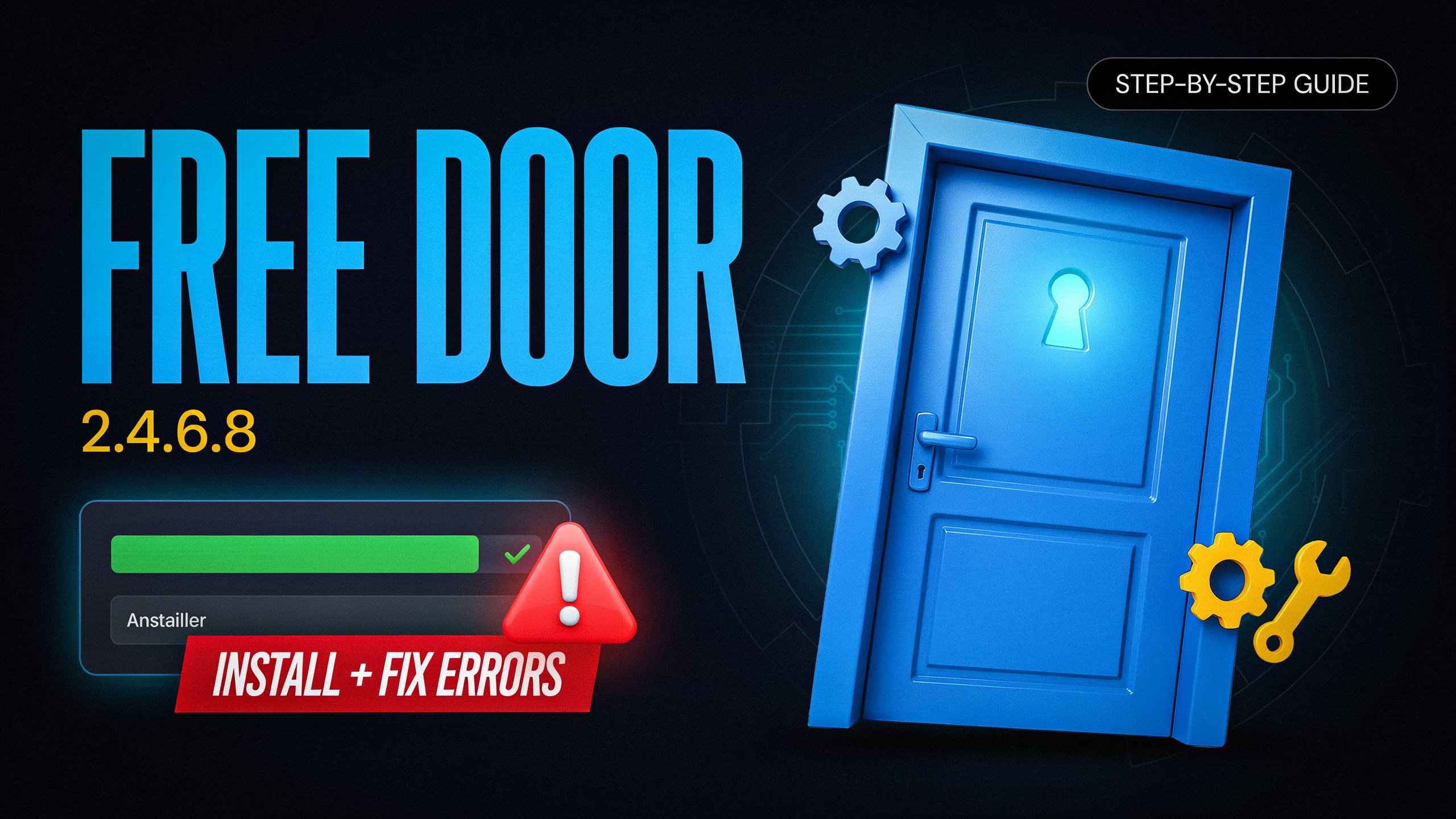 How to Install FreeDoor2.4.6.8