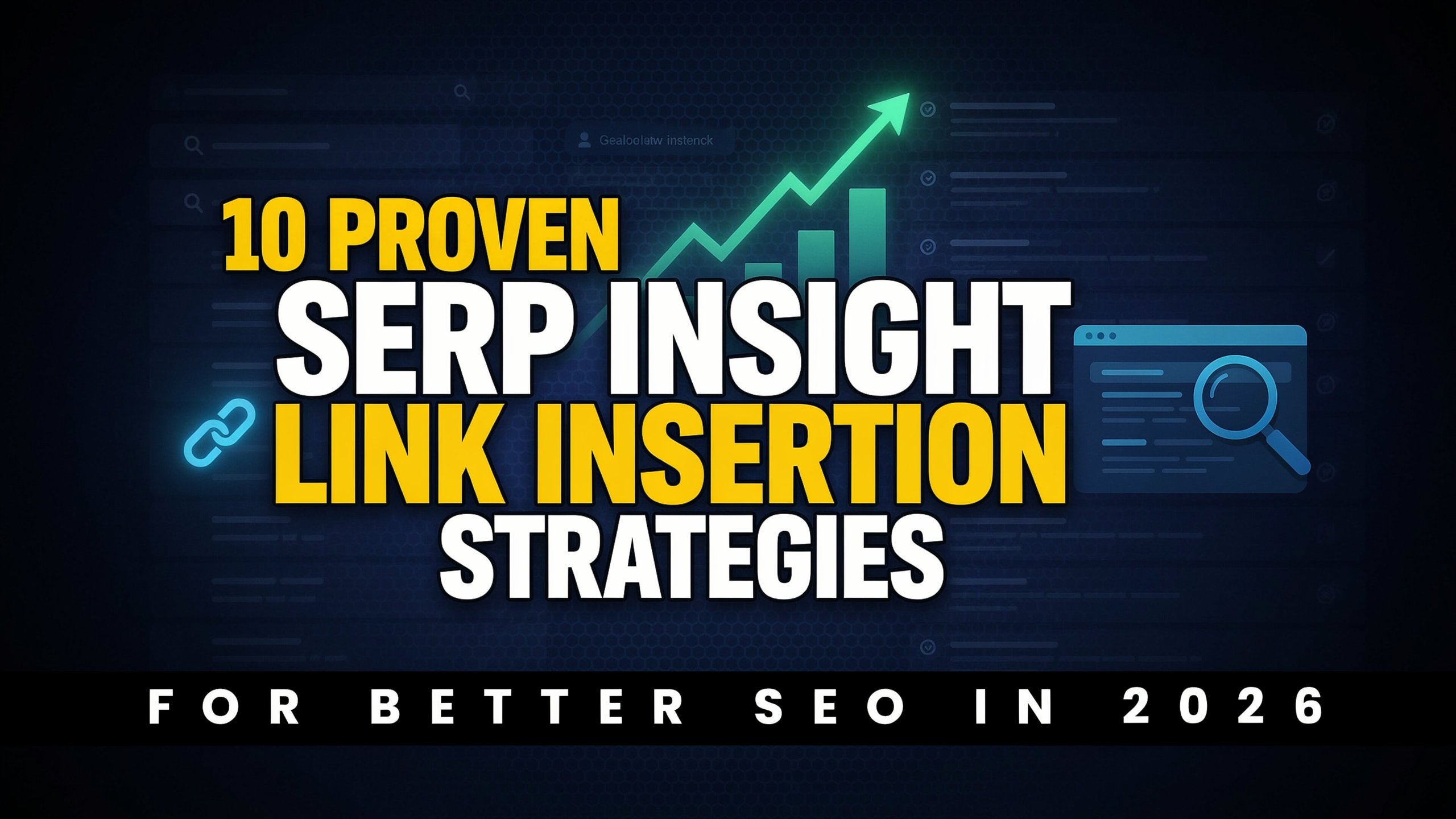 SERP Insight Link Insertion